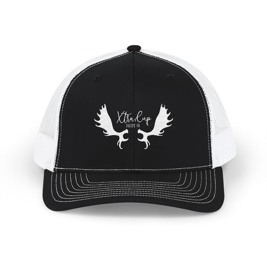 Embroidered Eagle Design Snapback Trucker Cap - Perfect for Outdoor Adventures