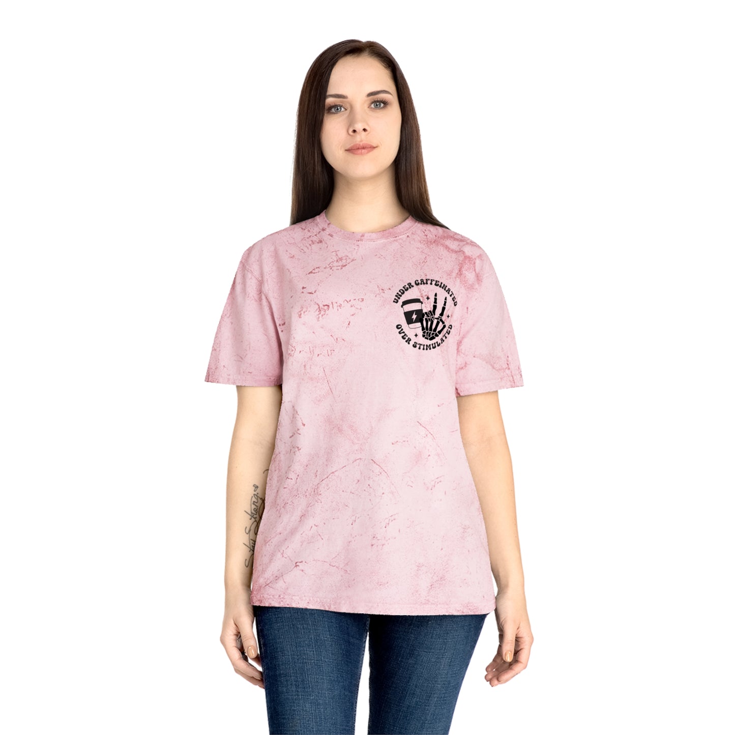 Unisex Color Blast T-Shirt - Unique Graphic Tee, Funny T-Shirt for Coffee Lovers, Casual Wear, Gift for Him or Her, Trendy Shirt