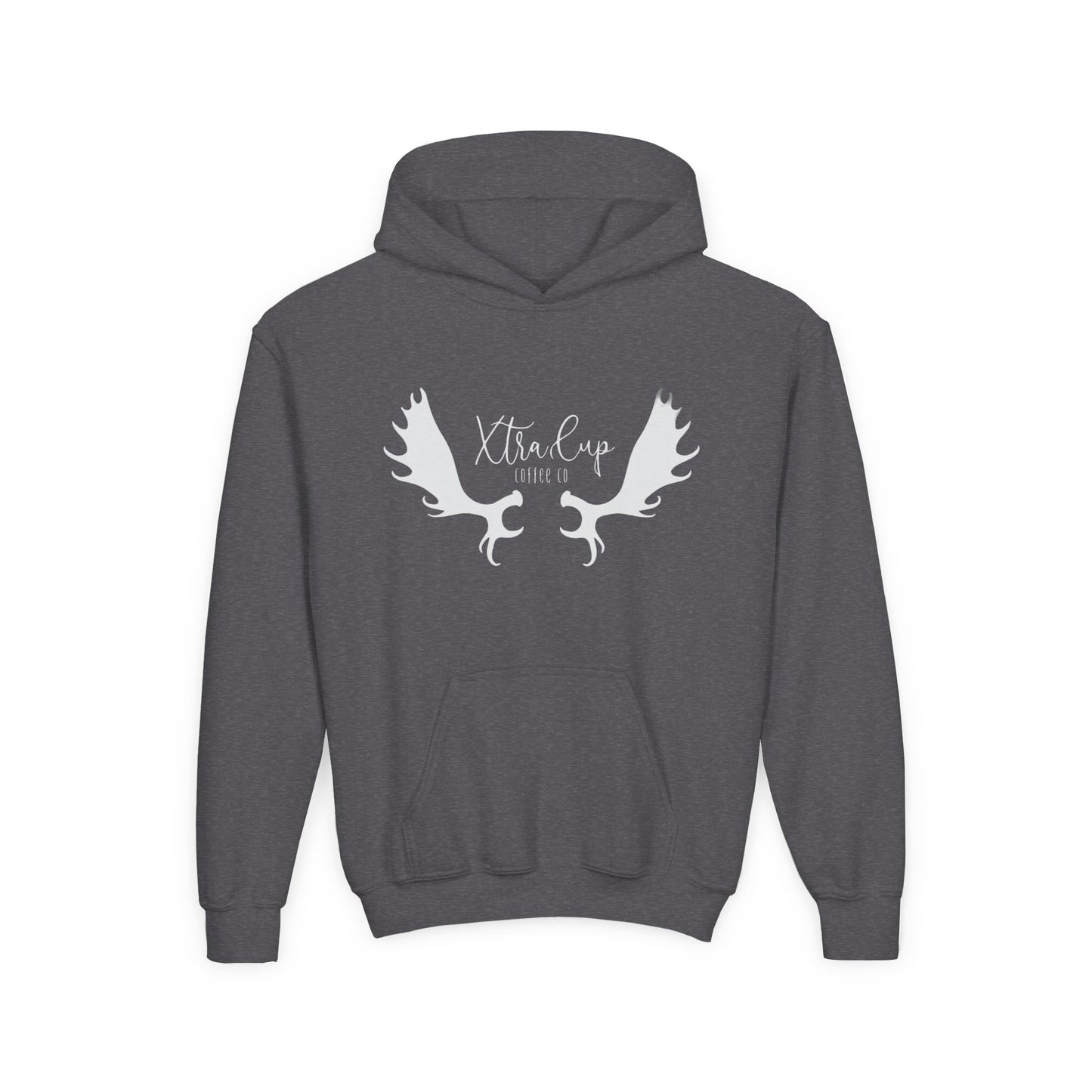 Youth Hoodie with Xtra Life Design, Cozy Kids Pullover Sweatshirt, Birthday Gift, Casual Wear, Cool Teens Apparel