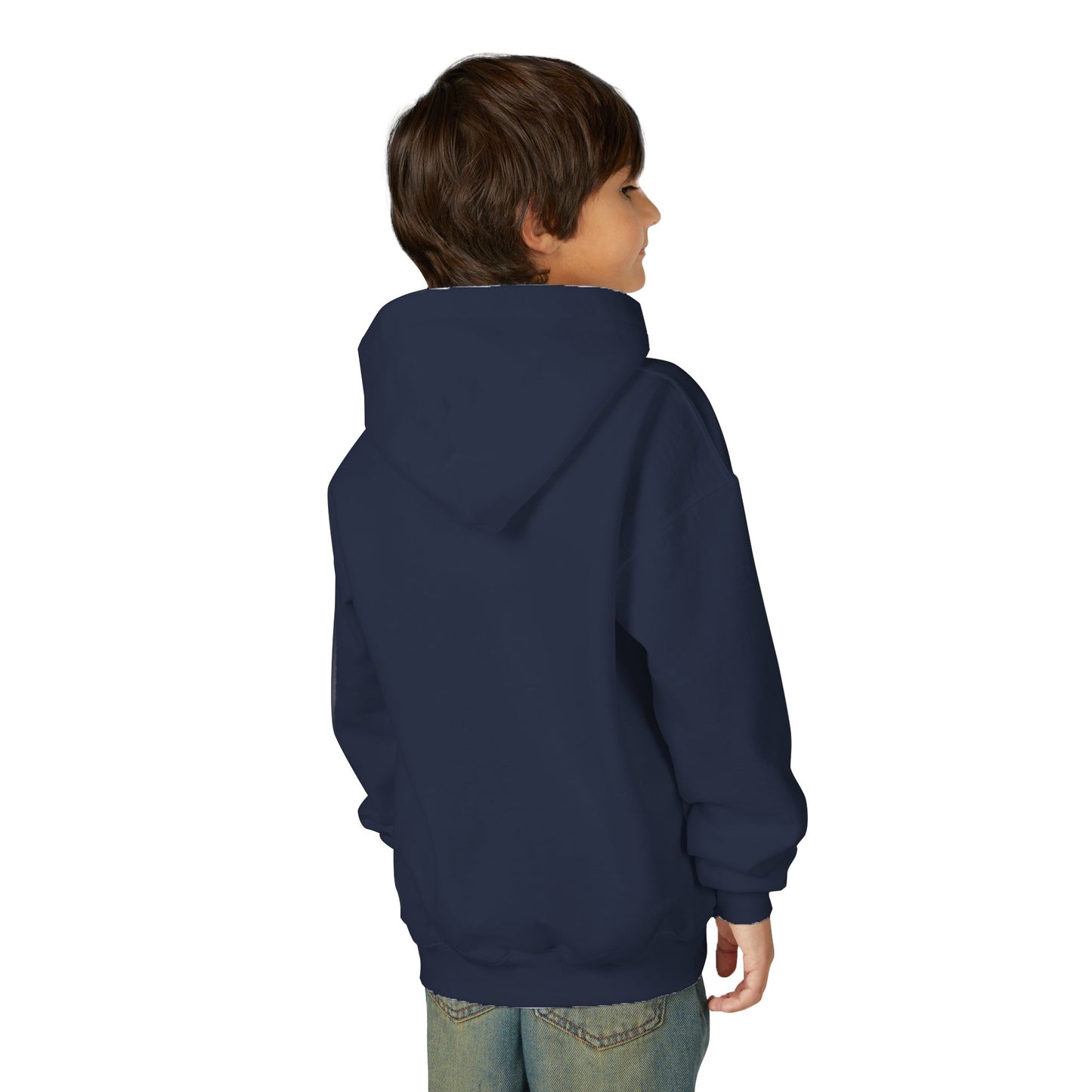Youth Hoodie with Xtra Life Design, Cozy Kids Pullover Sweatshirt, Birthday Gift, Casual Wear, Cool Teens Apparel