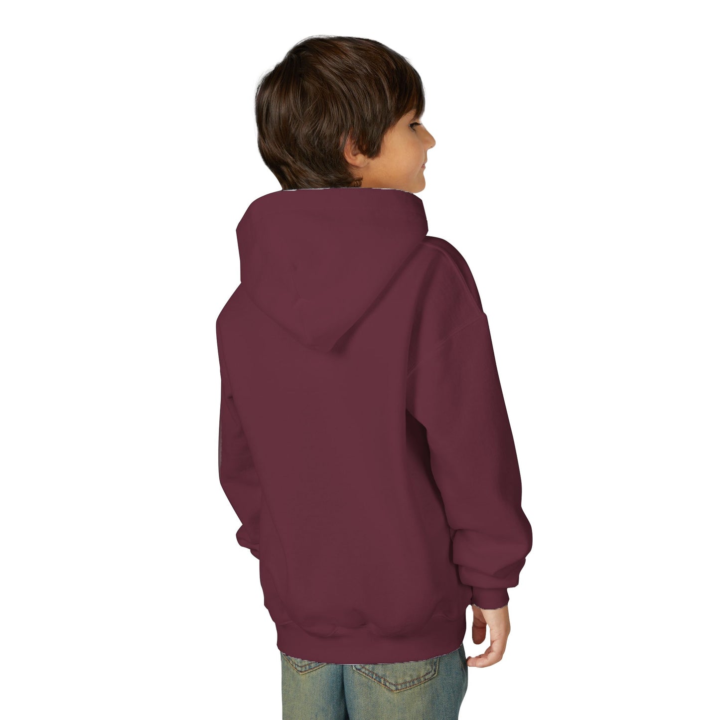 Youth Hoodie with Xtra Life Design, Cozy Kids Pullover Sweatshirt, Birthday Gift, Casual Wear, Cool Teens Apparel