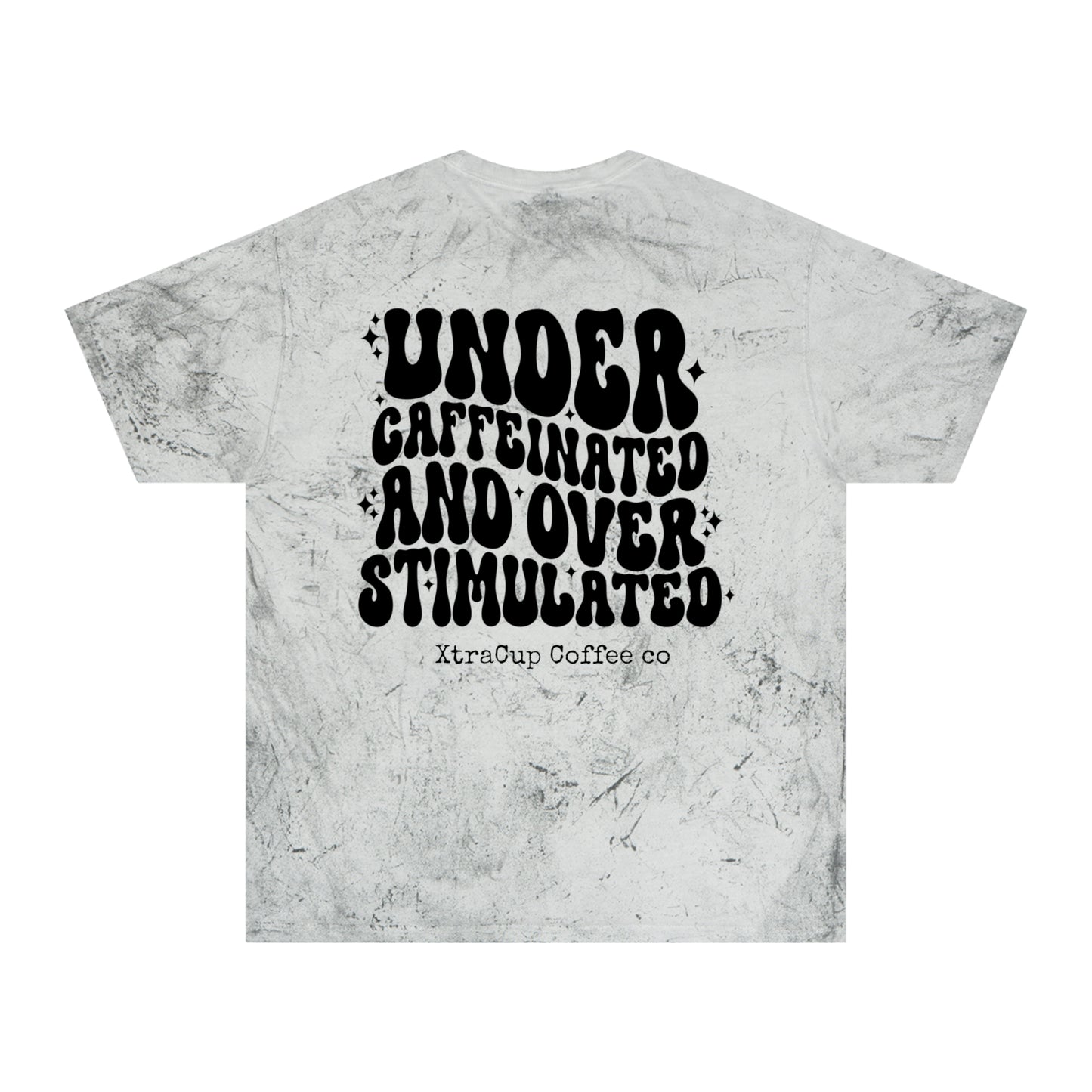 Unisex Color Blast T-Shirt - Unique Graphic Tee, Funny T-Shirt for Coffee Lovers, Casual Wear, Gift for Him or Her, Trendy Shirt