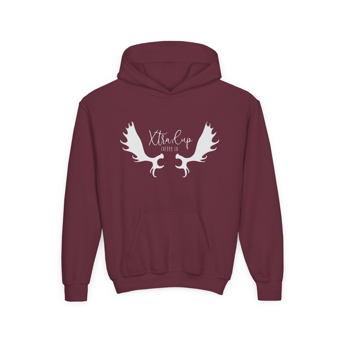 Youth Hoodie with Xtra Life Design, Cozy Kids Pullover Sweatshirt, Birthday Gift, Casual Wear, Cool Teens Apparel