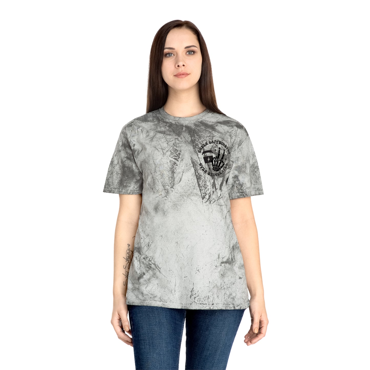Unisex Color Blast T-Shirt - Unique Graphic Tee, Funny T-Shirt for Coffee Lovers, Casual Wear, Gift for Him or Her, Trendy Shirt
