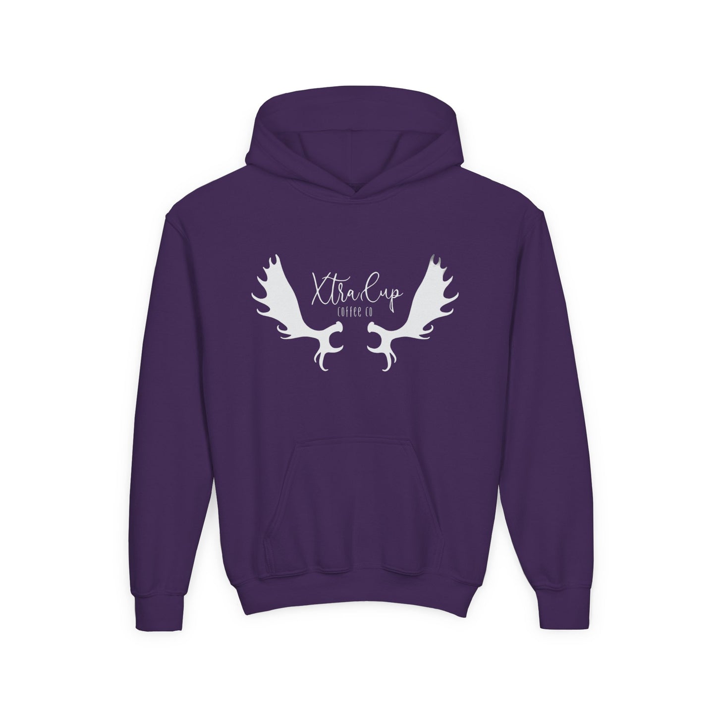 Youth Hoodie with Xtra Life Design, Cozy Kids Pullover Sweatshirt, Birthday Gift, Casual Wear, Cool Teens Apparel
