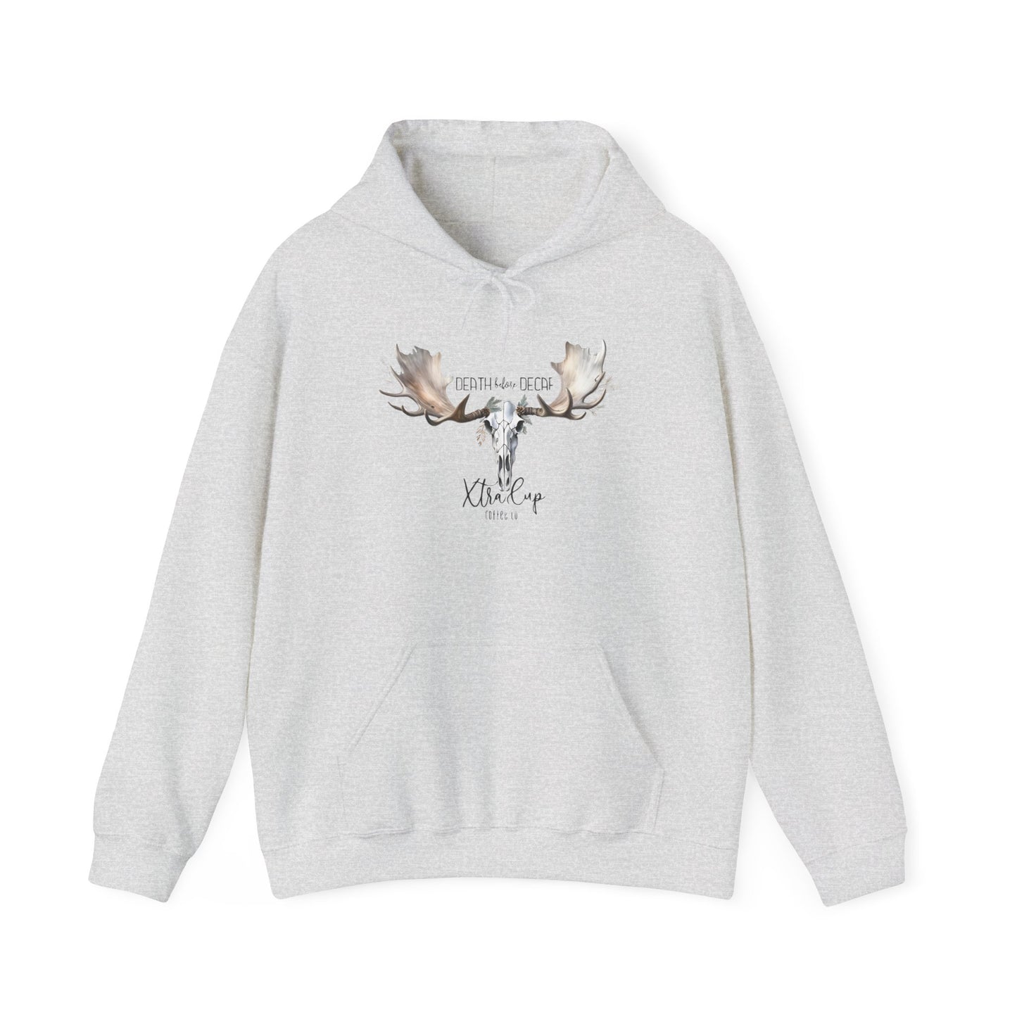 Death Before Decaf -  Unisex Heavy Blend Hoodie