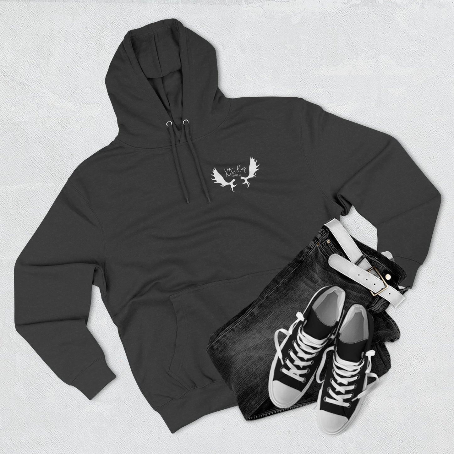 Cozy Floral Fleece Hoodie - Perfect for Relaxation, Gift for Her, Trendy Sweatshirt, Casual Wear, Warm Layering, Everyday Comfort