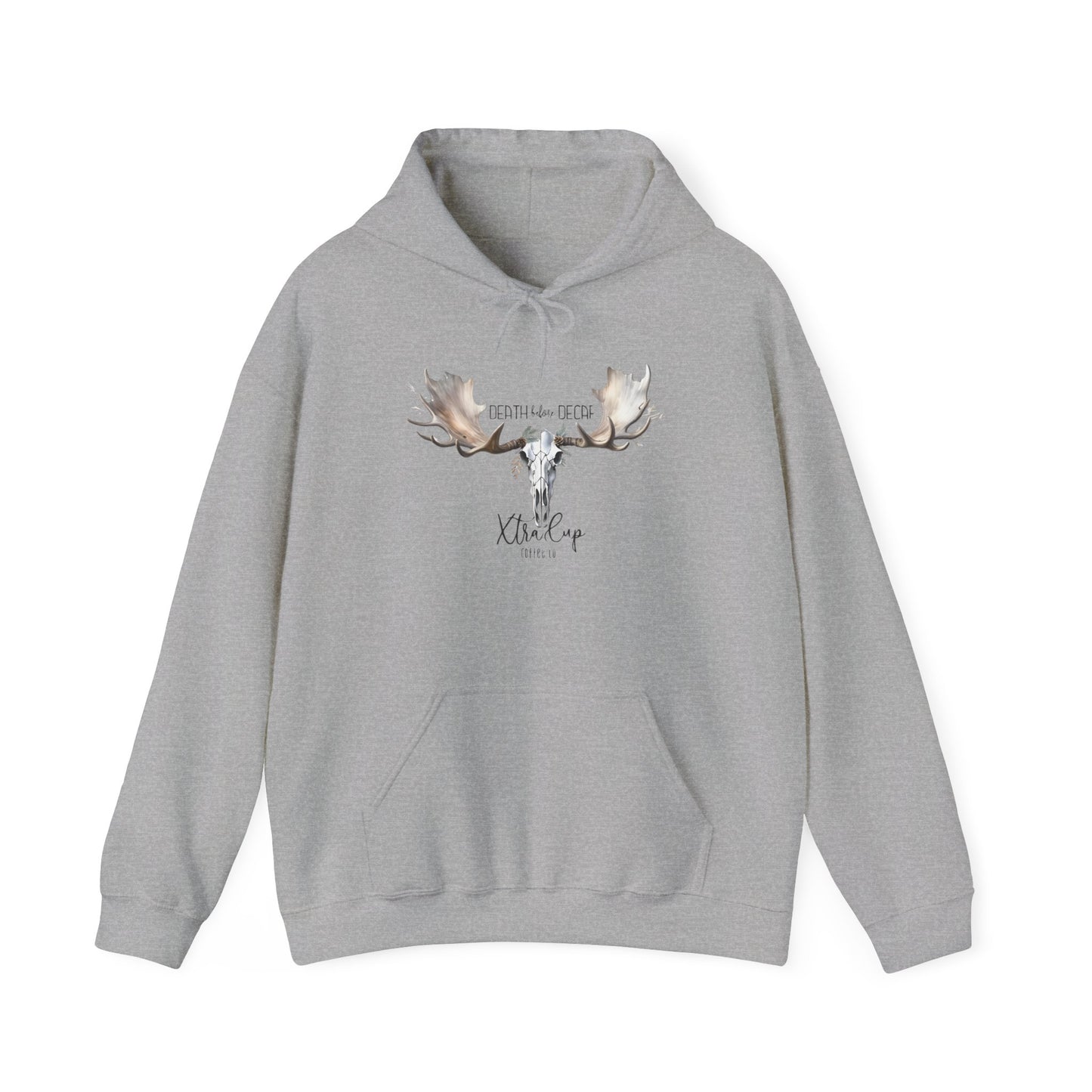 Death Before Decaf -  Unisex Heavy Blend Hoodie
